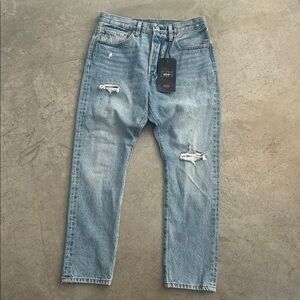 Levi's Light Blue Ripped Jeans